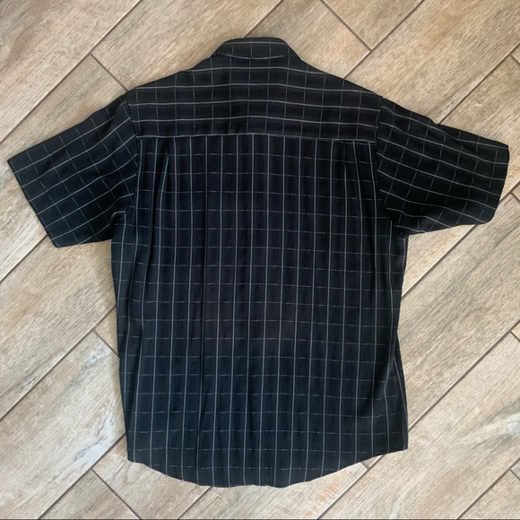 Vintage 90s buffalo check short sleeve button down - Picture 5 of 9